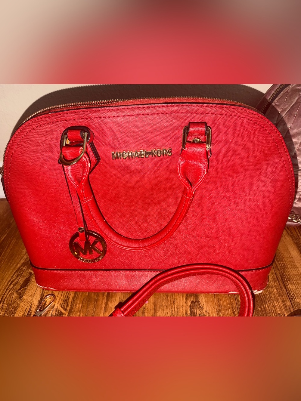 4 designer Purse/Handbag Bundle:Michael Kors, Victoria secret,Nine West - Picture 2 of 15